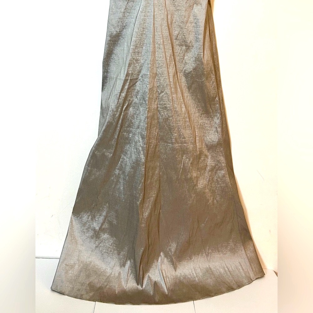 Jessica Howard Strapless Silver Gown - Picture 4 of 9